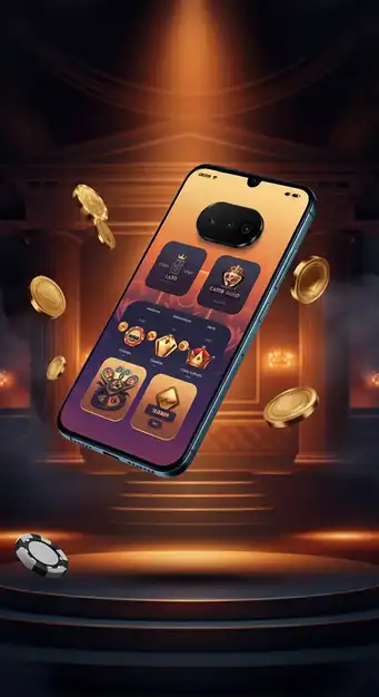 Interface principale d'Olympe Casino montrant un bandeau promotionnel avec un bonus de bienvenue et plusieurs jeux de machines à sous populaires en fond